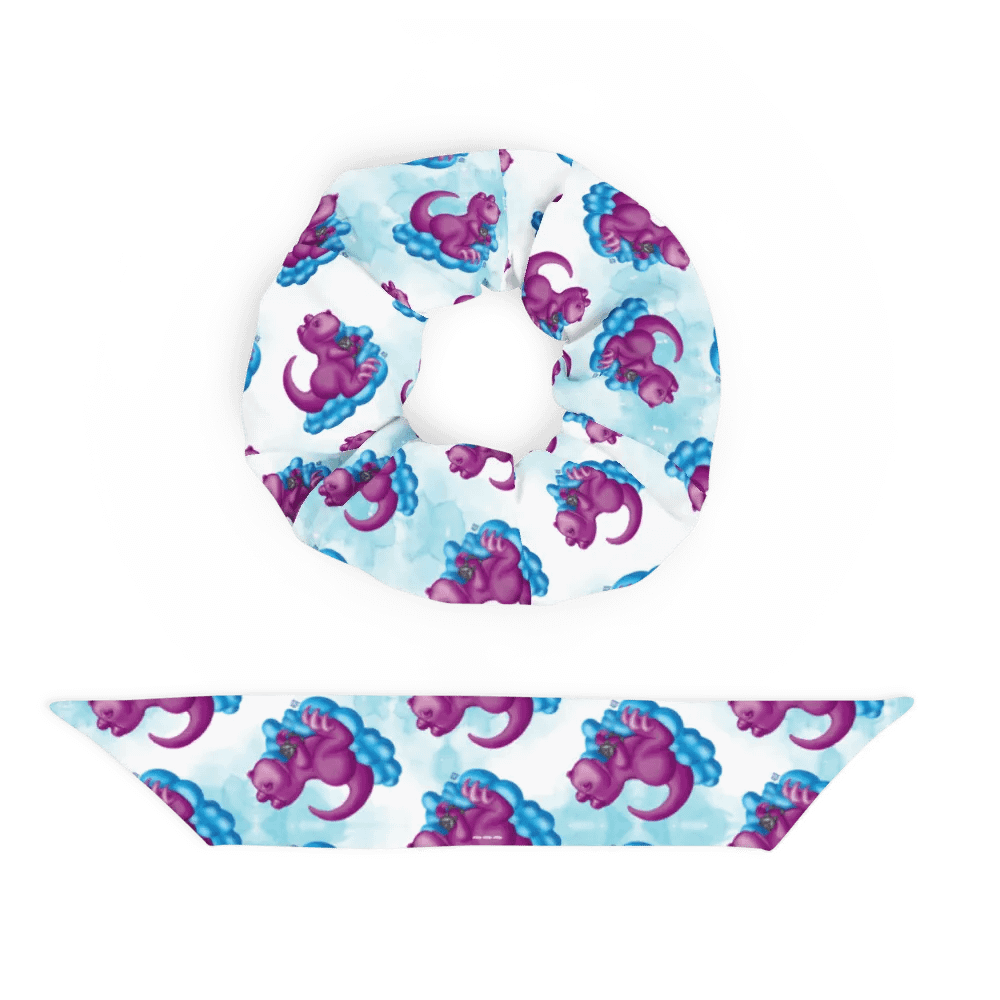 Sleepy Dino All-Over Scrunchie product image (7)