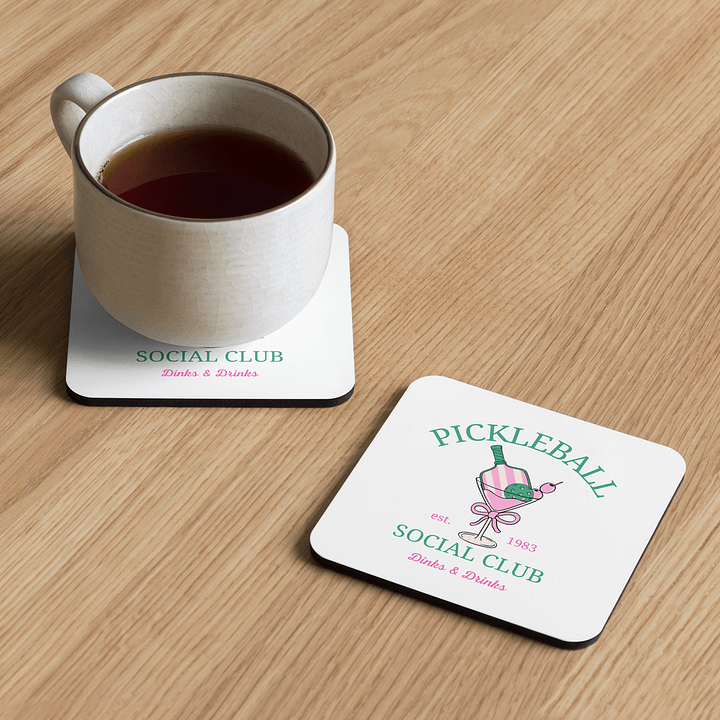 Pickleball Social Club Coasters product image (2)