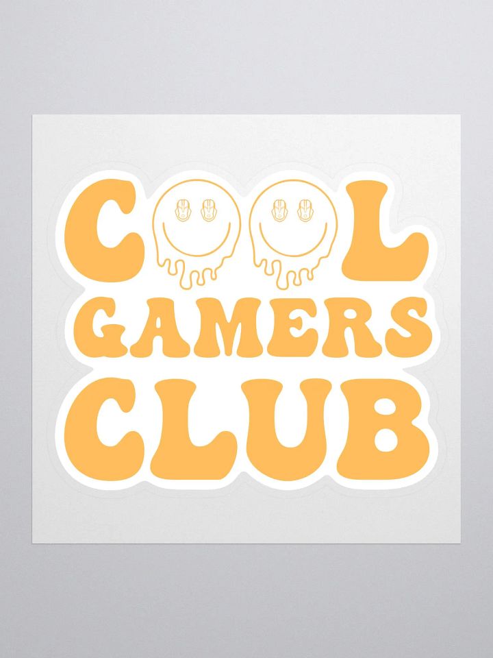 CGC KBM Eyes Sticker (Orange) product image (1)