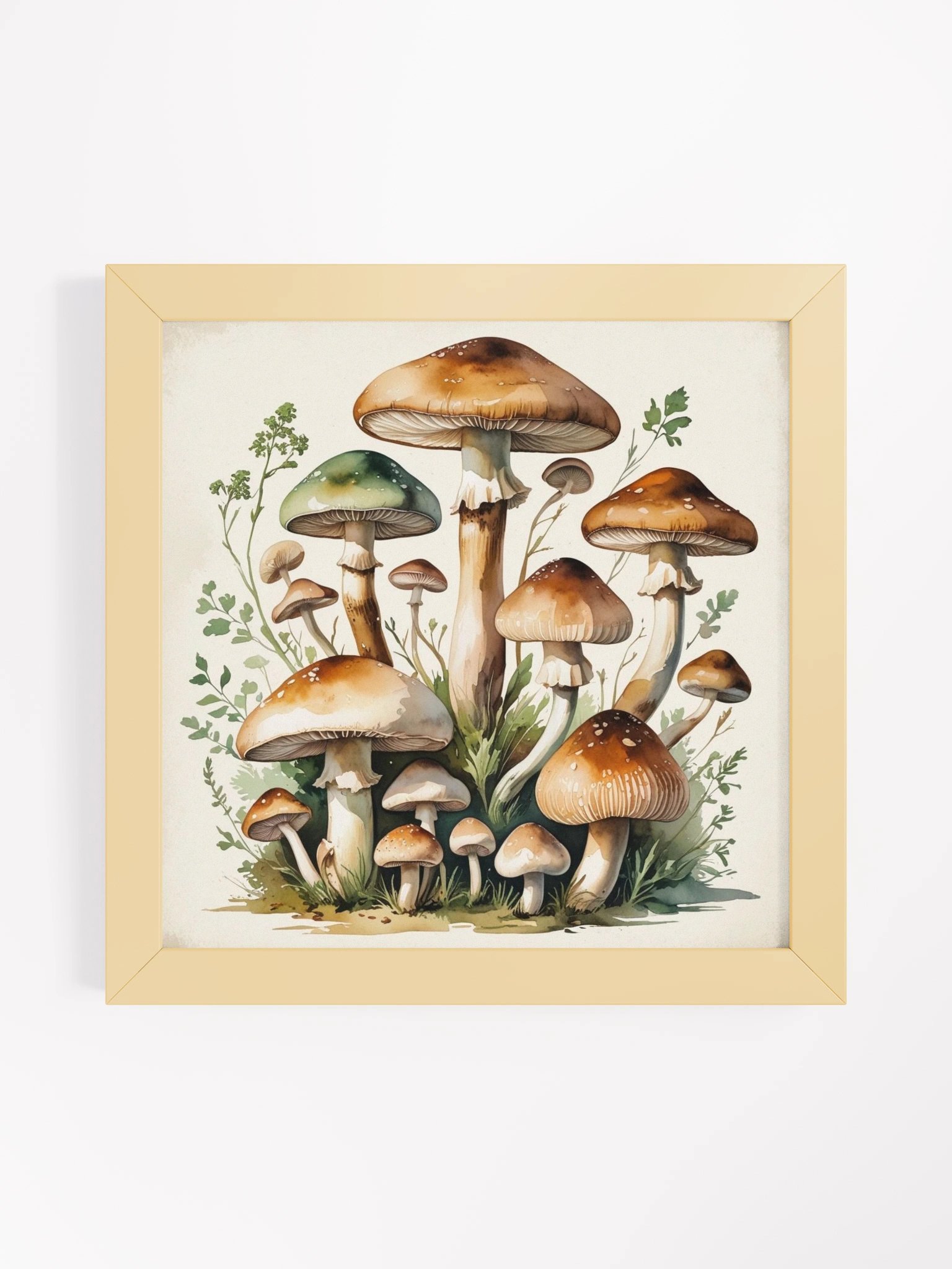 Enchanted Mushroom Grove Matte Poster product image (1)