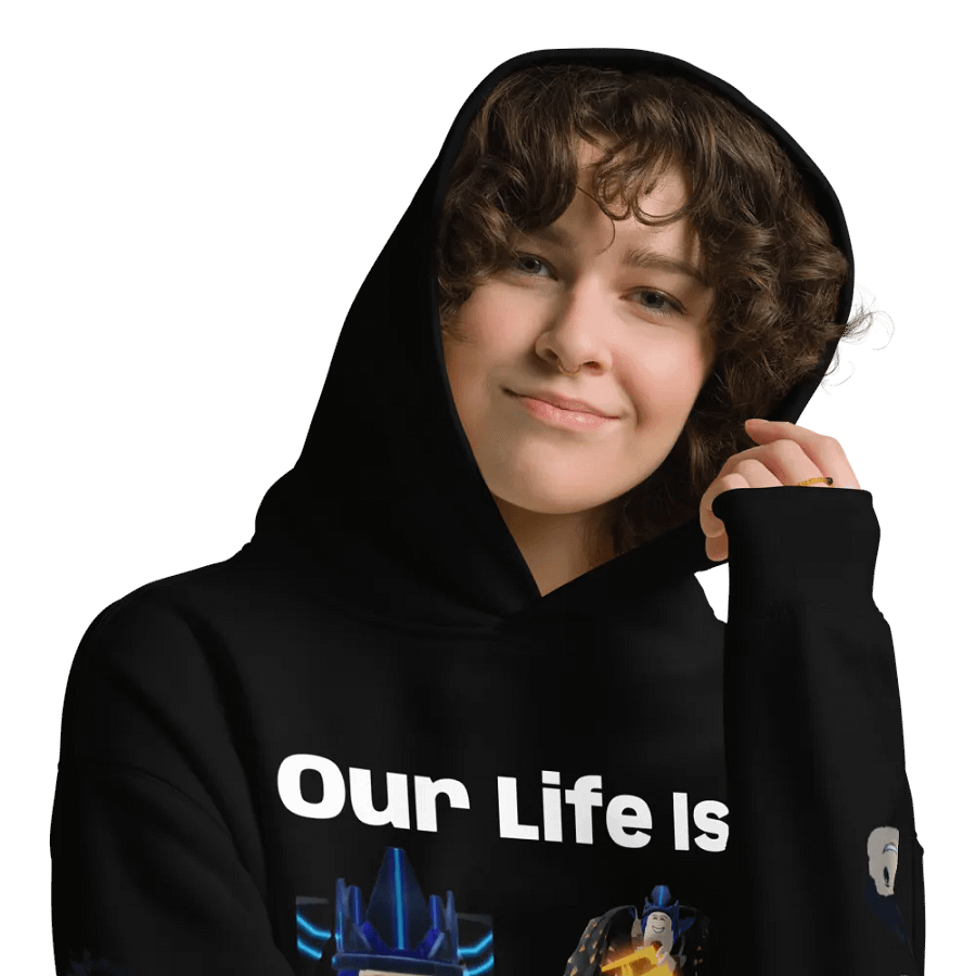 Our Life Is LOL and Epic! - FAN oversized hoody product image (11)