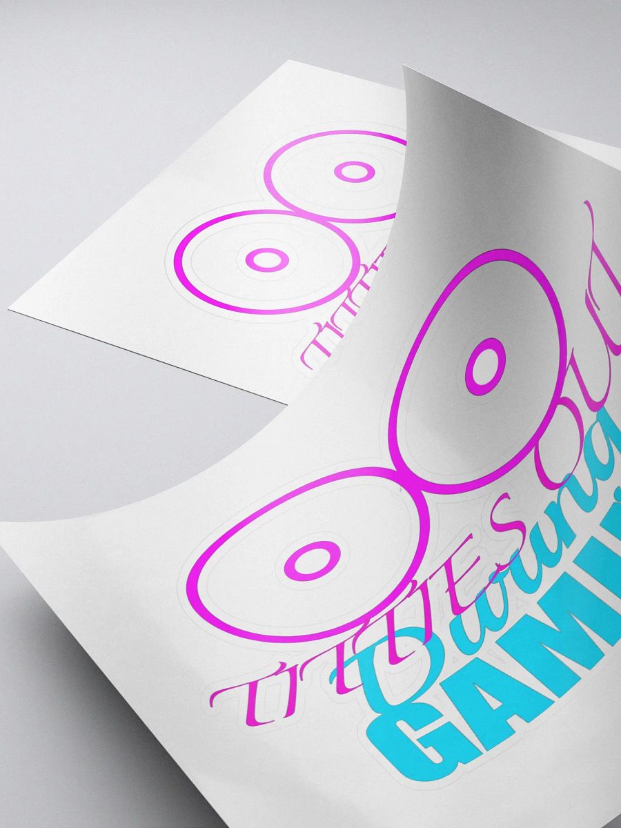 Tits out during gaming sticker (Large) product image (4)