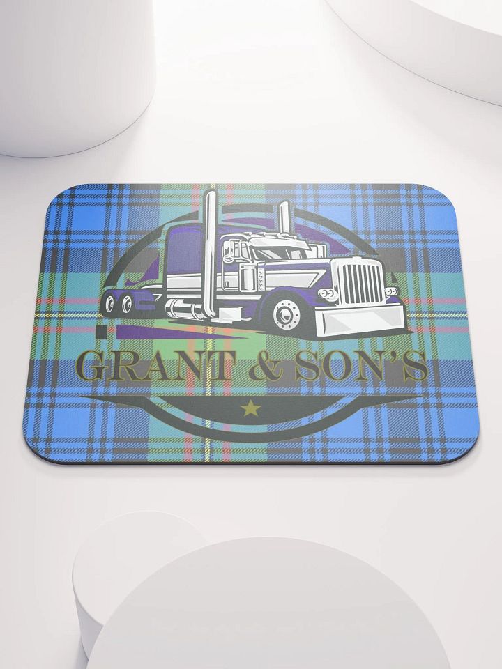 Grant & Son's Tartan Truck Mouse Pad product image (1)