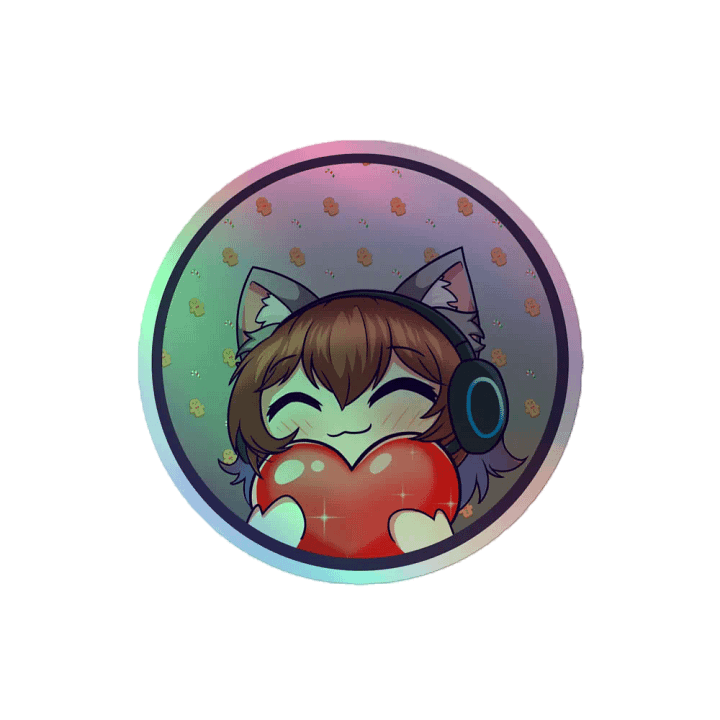 Ginger-Cat Love Sticker product image (2)
