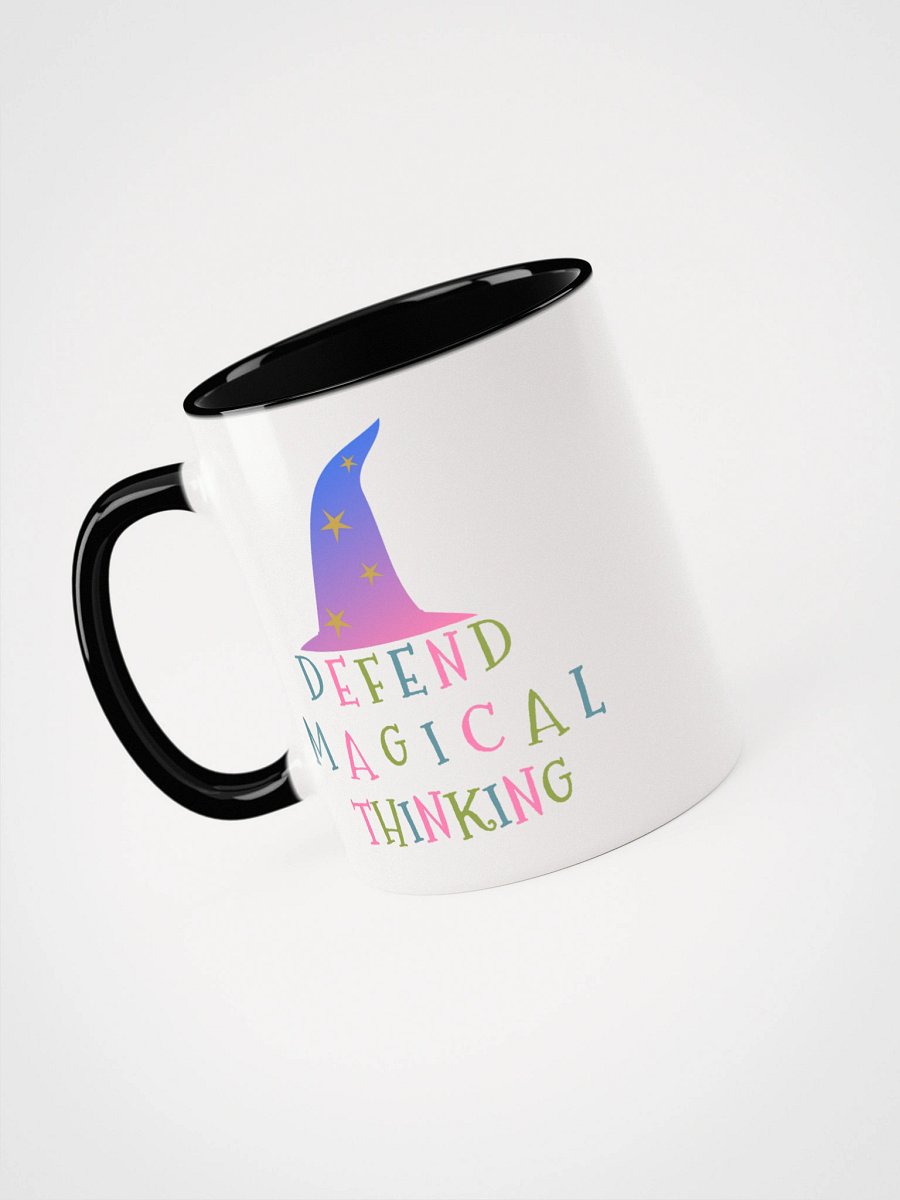 Defend Magical Thinking Accent Mug product image (5)