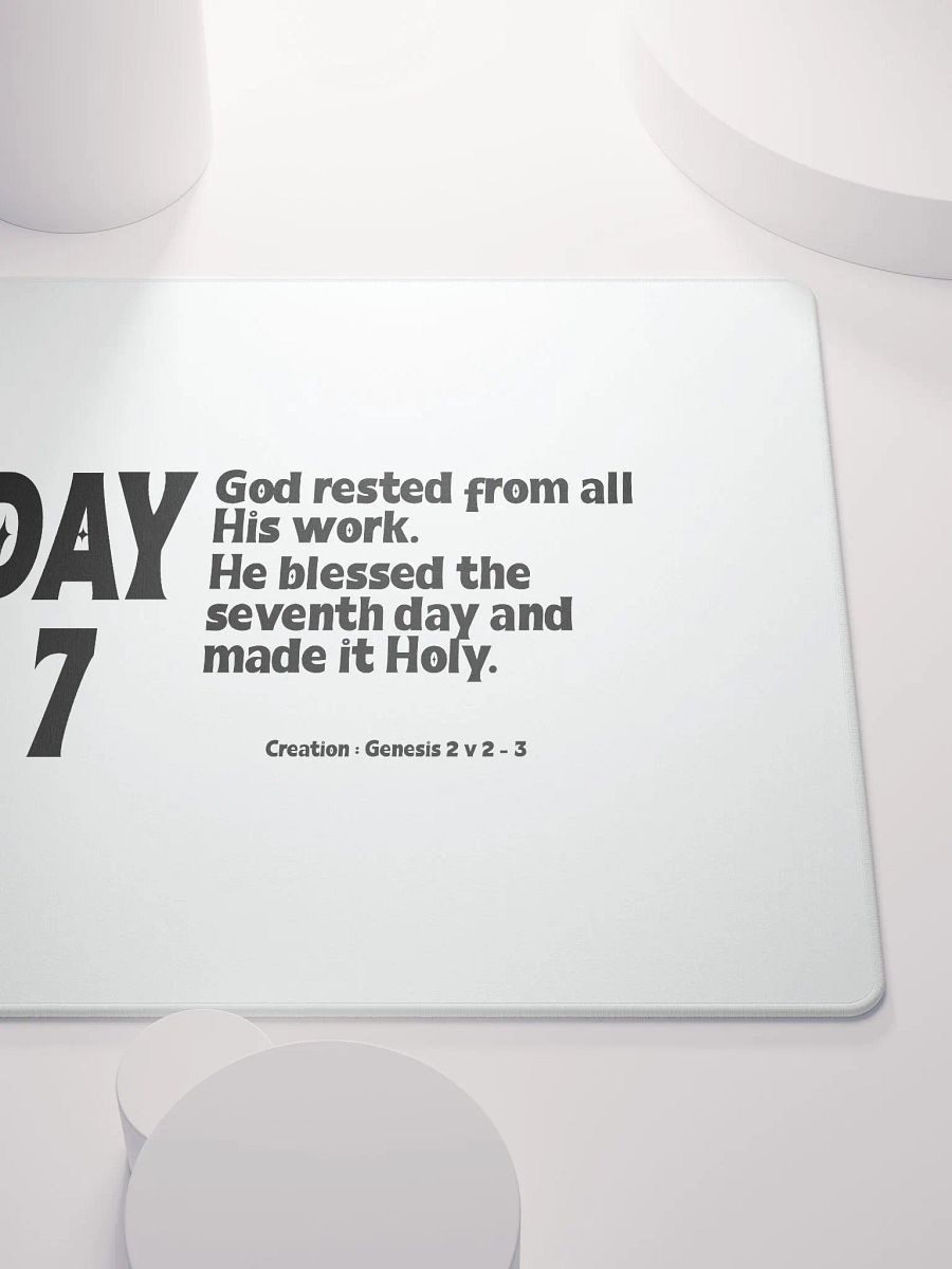 CREATION: DAY 7 Christian, Jesus, faith, God, Bible, Christianity, Jesus Christ, religion, Bible Verse, Love product image (9)