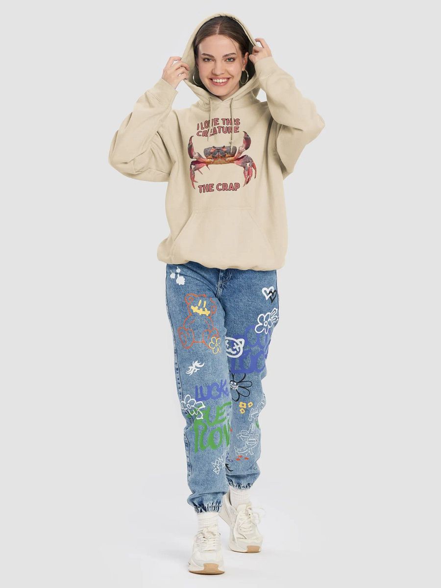 I love this creature the crab hoodie product image (47)