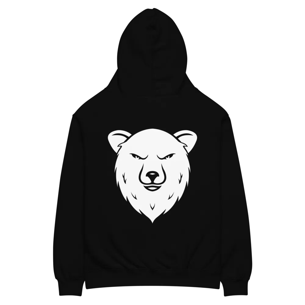 White AB Logo W/ White Bear Hoodie product image (5)