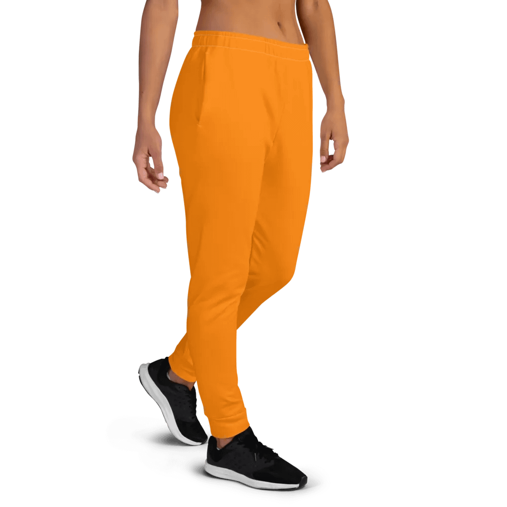 Plain Color Orange Joggers product image (4)