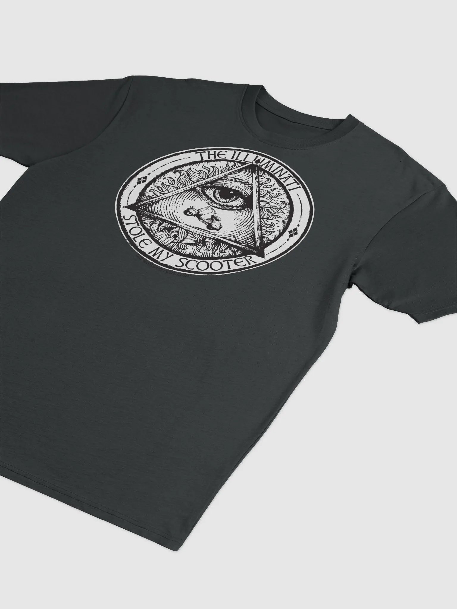 Illuminati Stole My Scooter Tee product image (3)