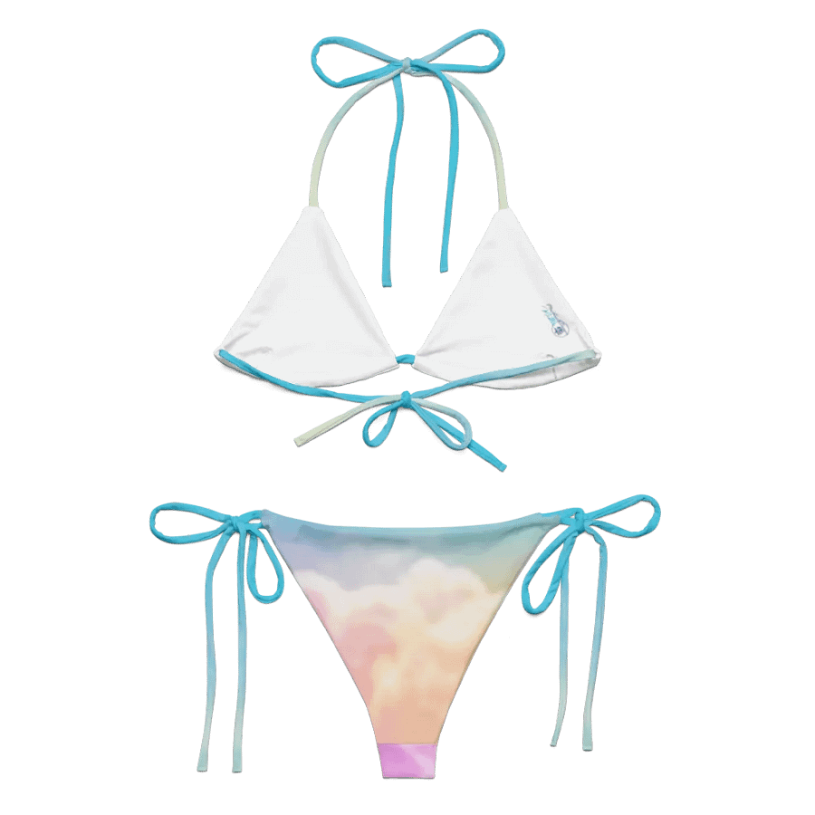 Blur cloud rainbow Design String Bikini - V7 product image (5)