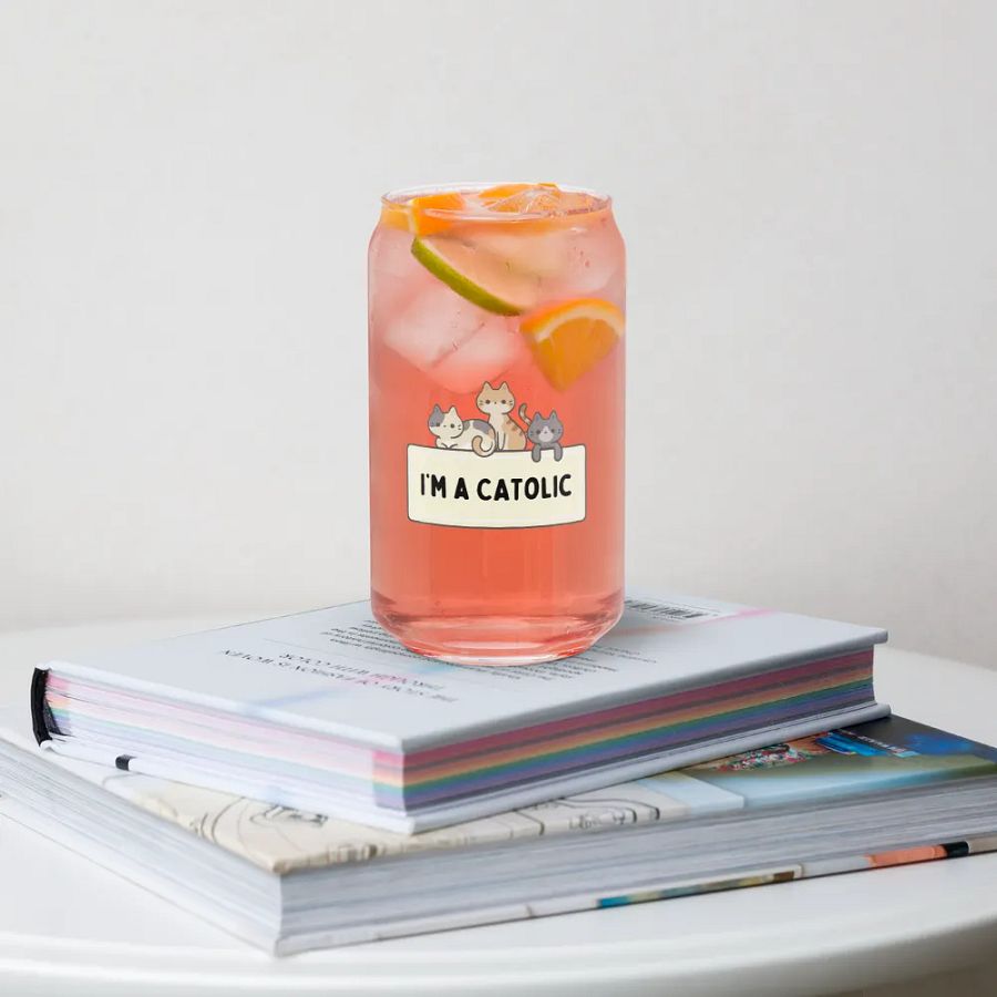 Cats Can Glass: Purr-fectly Unique Drinkware product image (34)