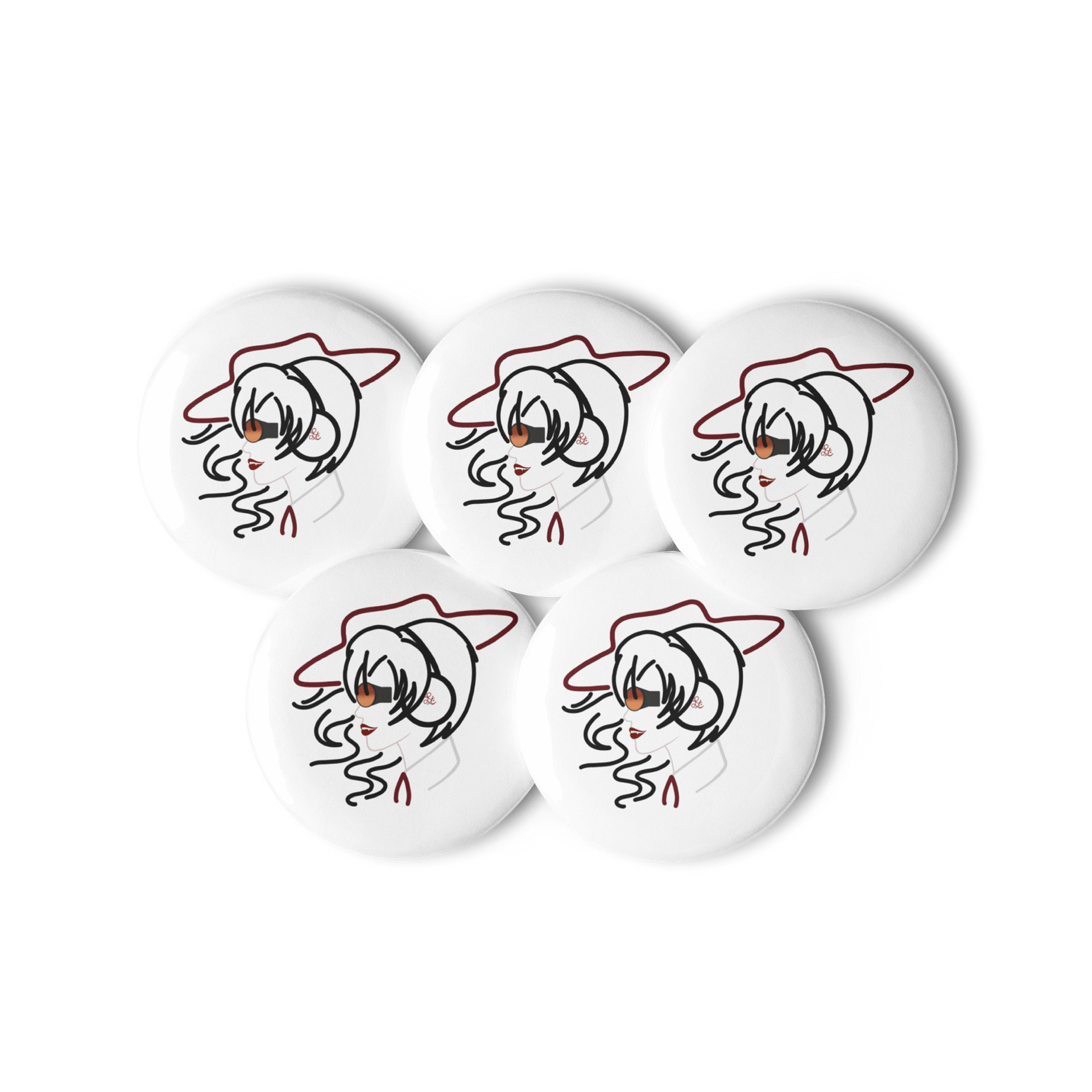 Red Hellsing Pins product image (3)