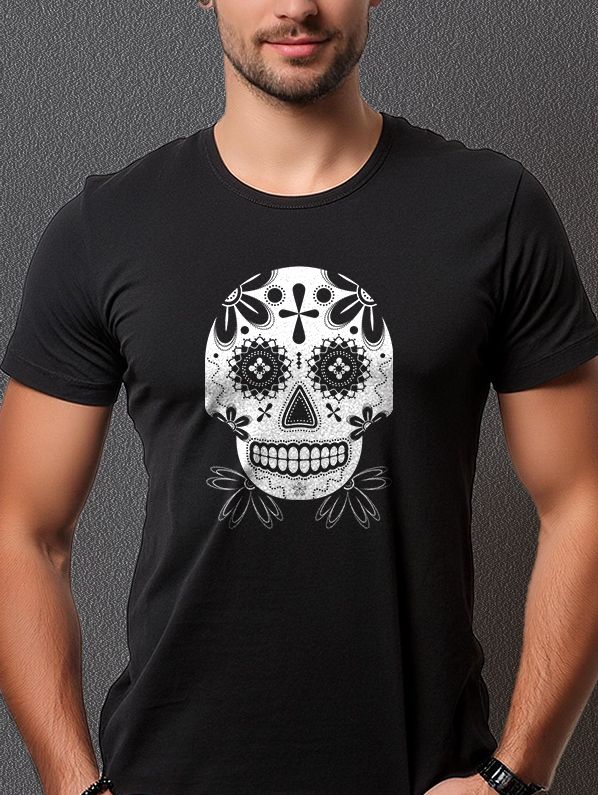 Sugar Skull Graphic Tee product image (1)