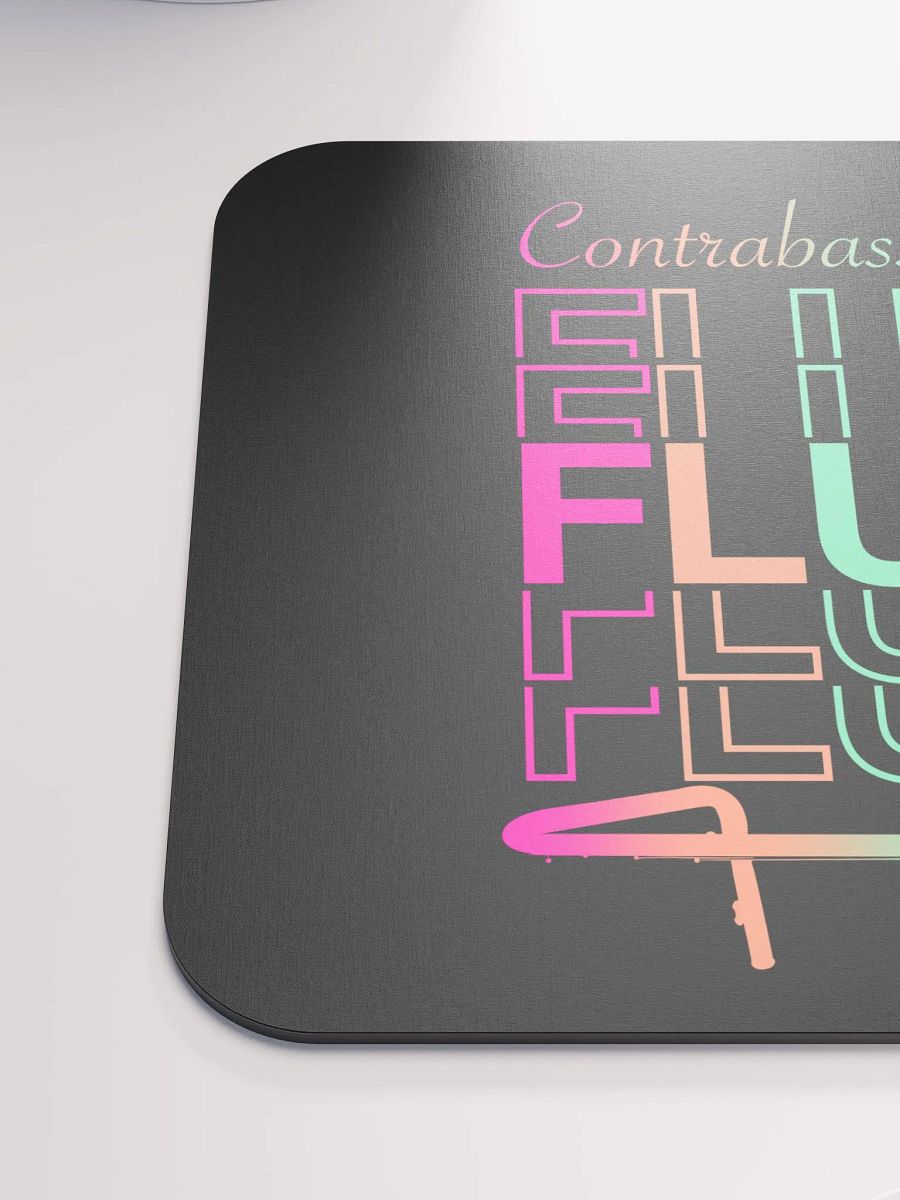 Symmetrical Flute Graphic Mouse Pad - Contrabass Flute product image (6)