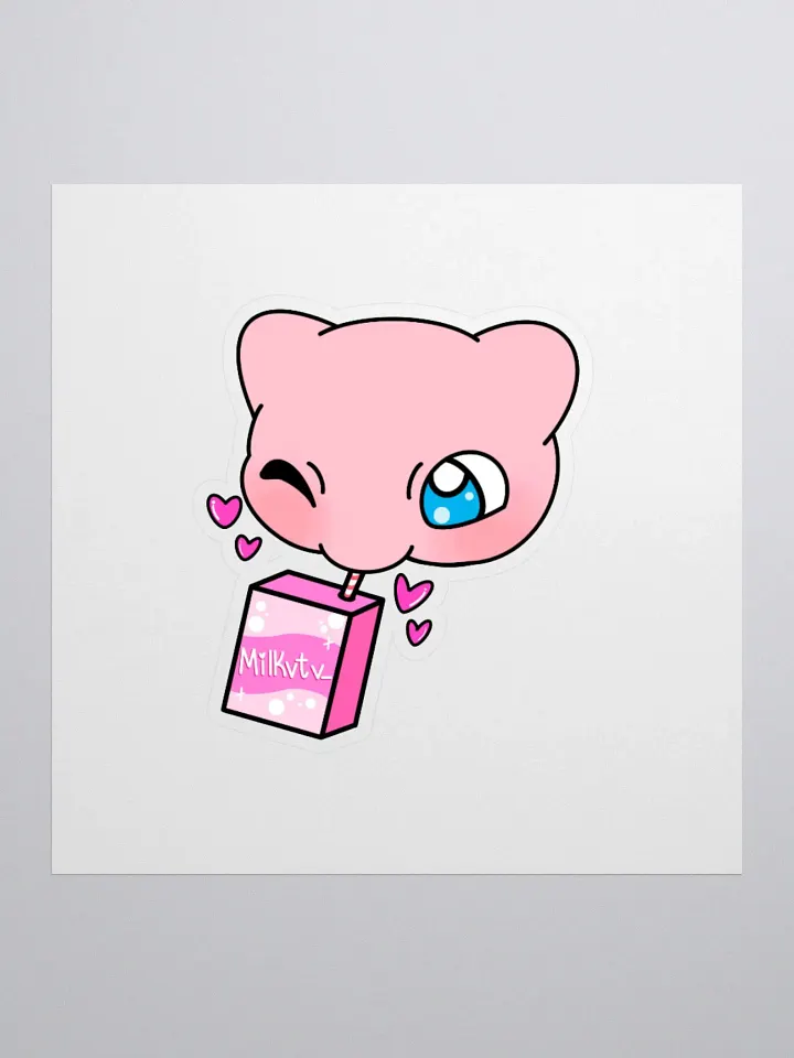 Mew Sippy Sticker product image (1)