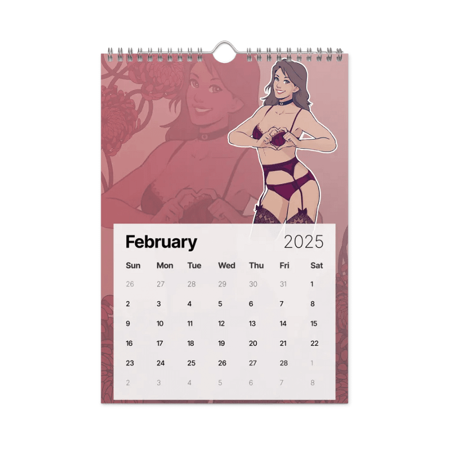 2025 Familiar Pinup Wall Calendar product image (2)