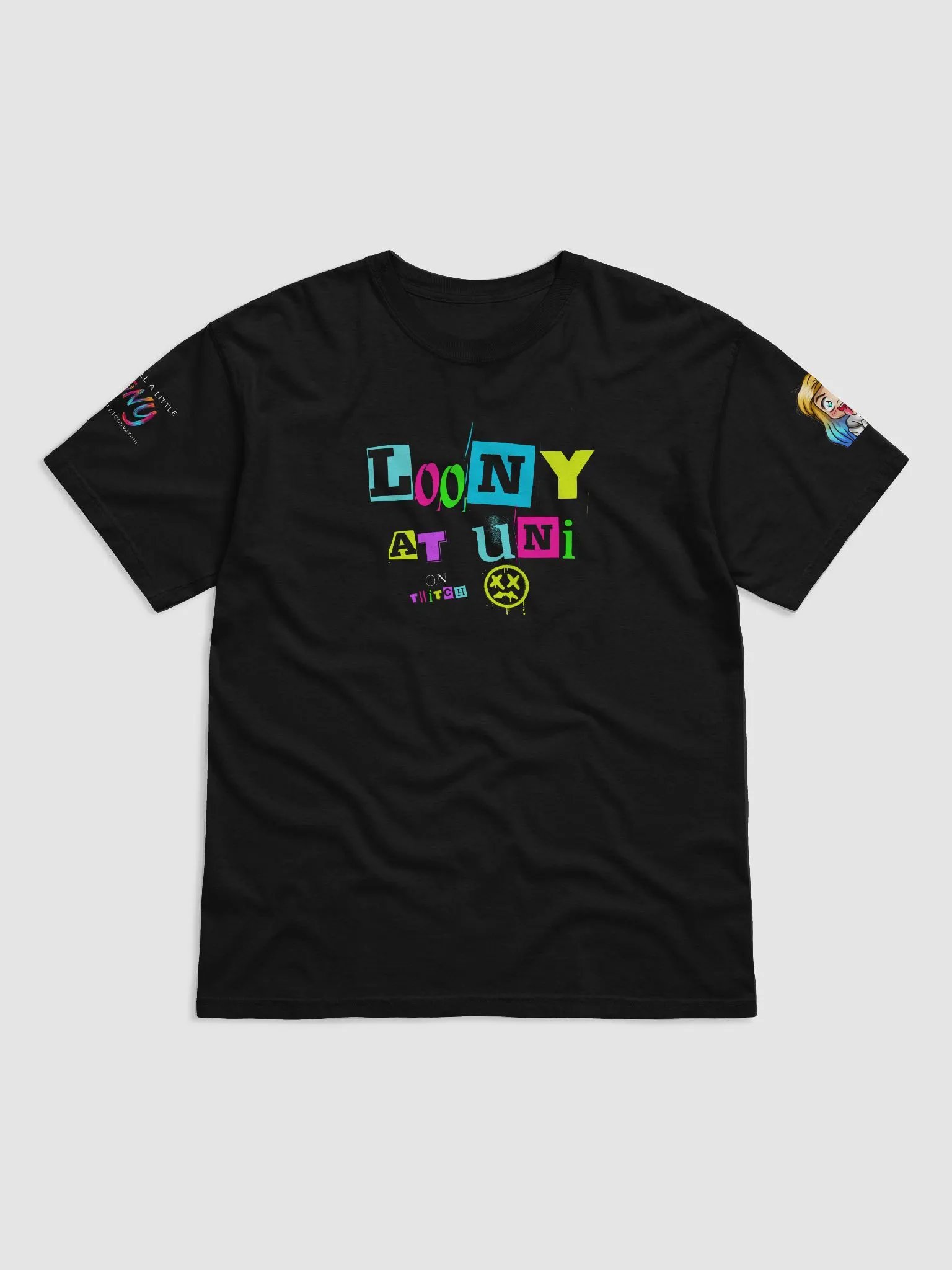 Punky Loons (comfort heavyweight T-Shirt) w sleeve designs product image (1)