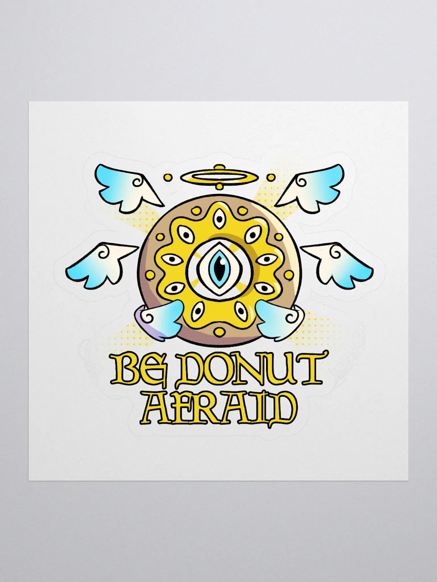 Biblically Accurate Donut Sticker product image (1)