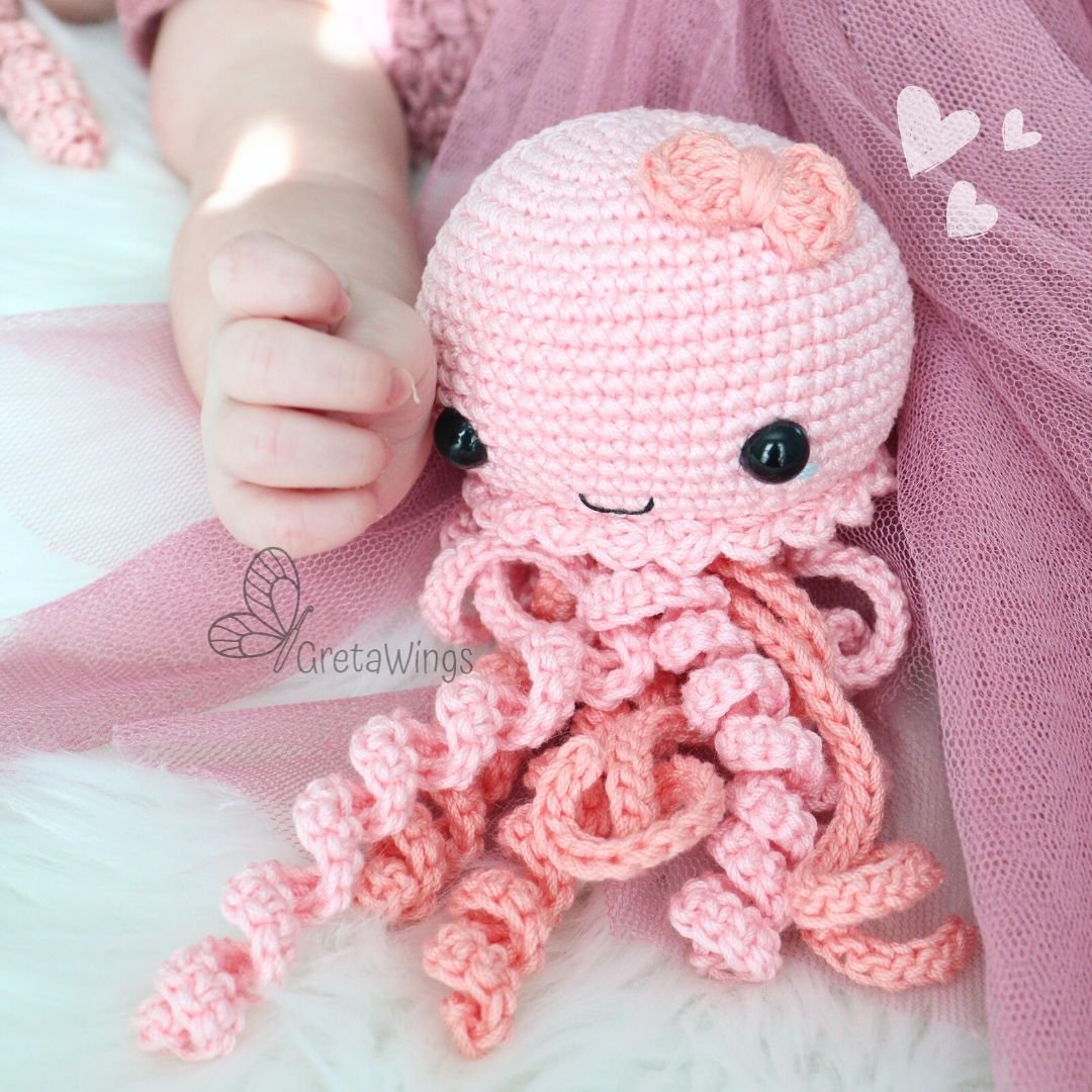 Jellyfish Amigurumis Pattern (digital download) product image (2)