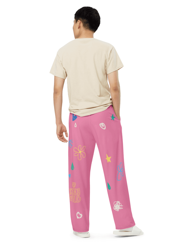 WLS Pink Trousers with print product image (8)