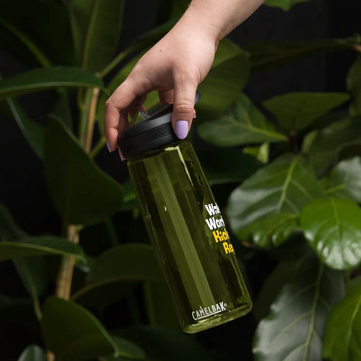 CamelBak Water Bottle💧 Wake up. Work out. Kick ass. Repeat product image (2)