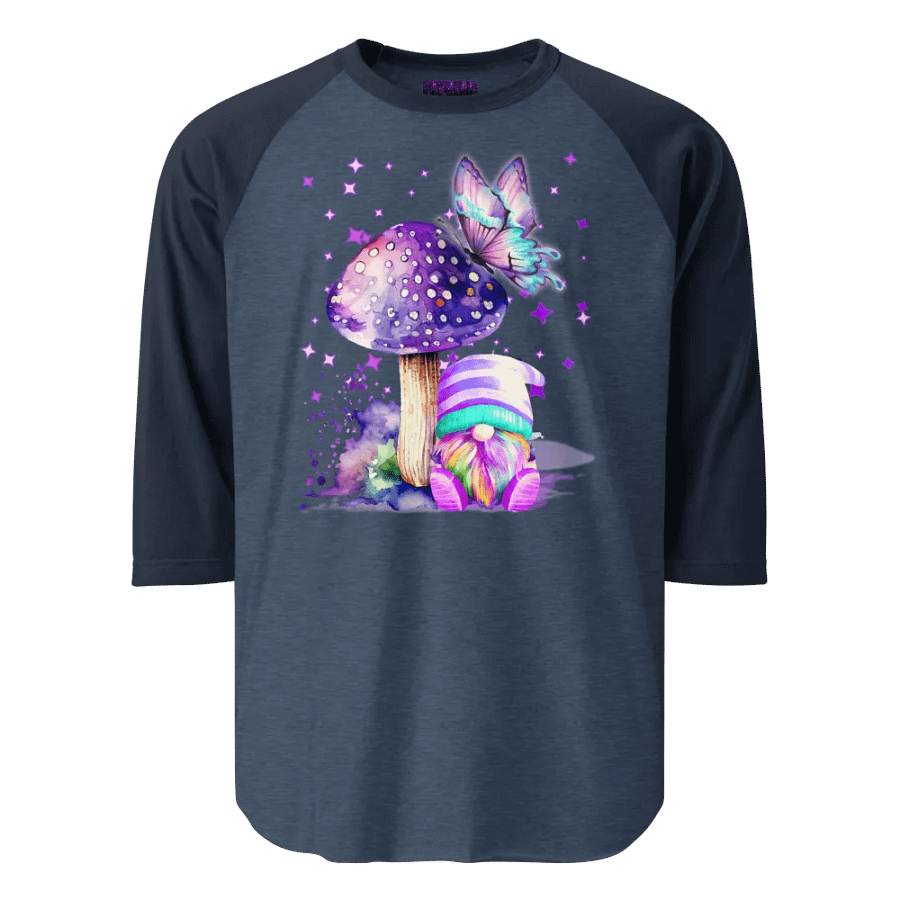 Whimsical Gnome Dreams Raglan Tee product image (1)
