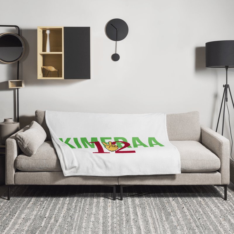 Peace Sign Numbers Throw Blanket product image (3)