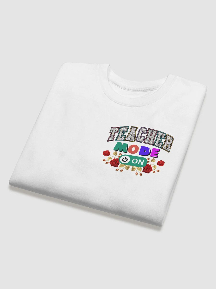 Teacher Mode On, Floral Teachers Heritage Sweatshirt - Pocket product image (14)