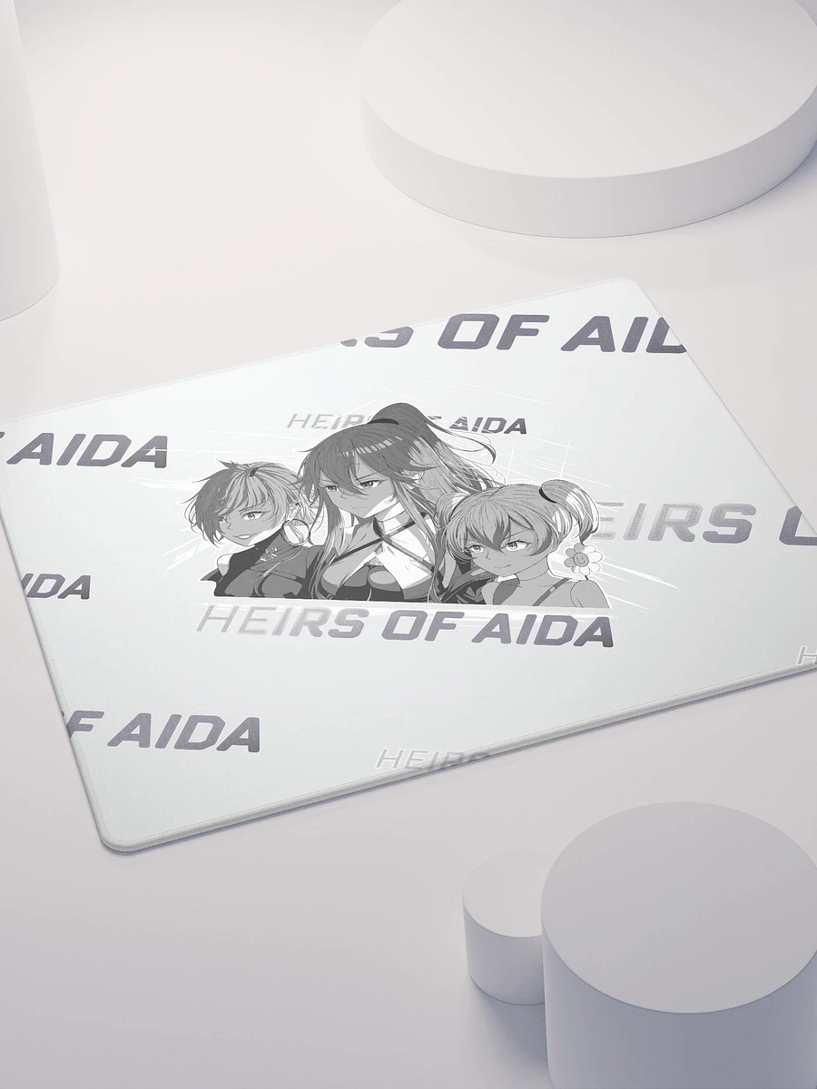 Mouse Pad - Heirs of Aida (Black and White) (Tower of Fantasy) product image (4)