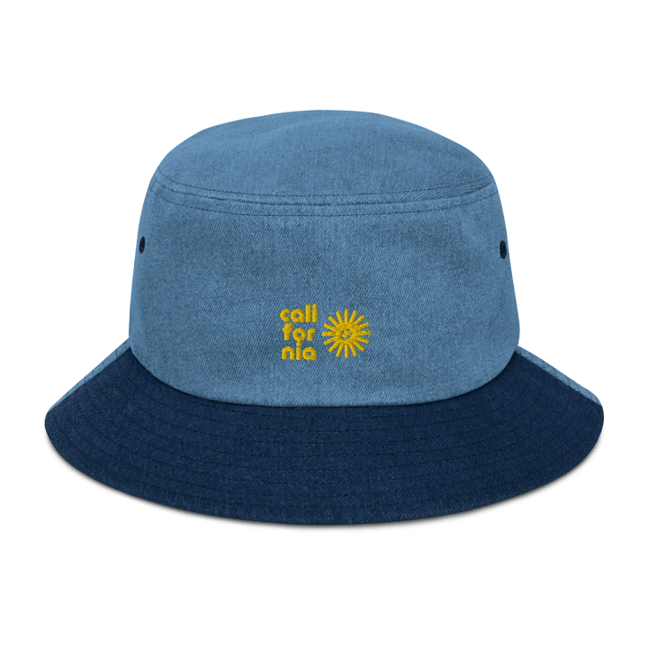 'Sunny California' Denim Bucket Hat product image (7)
