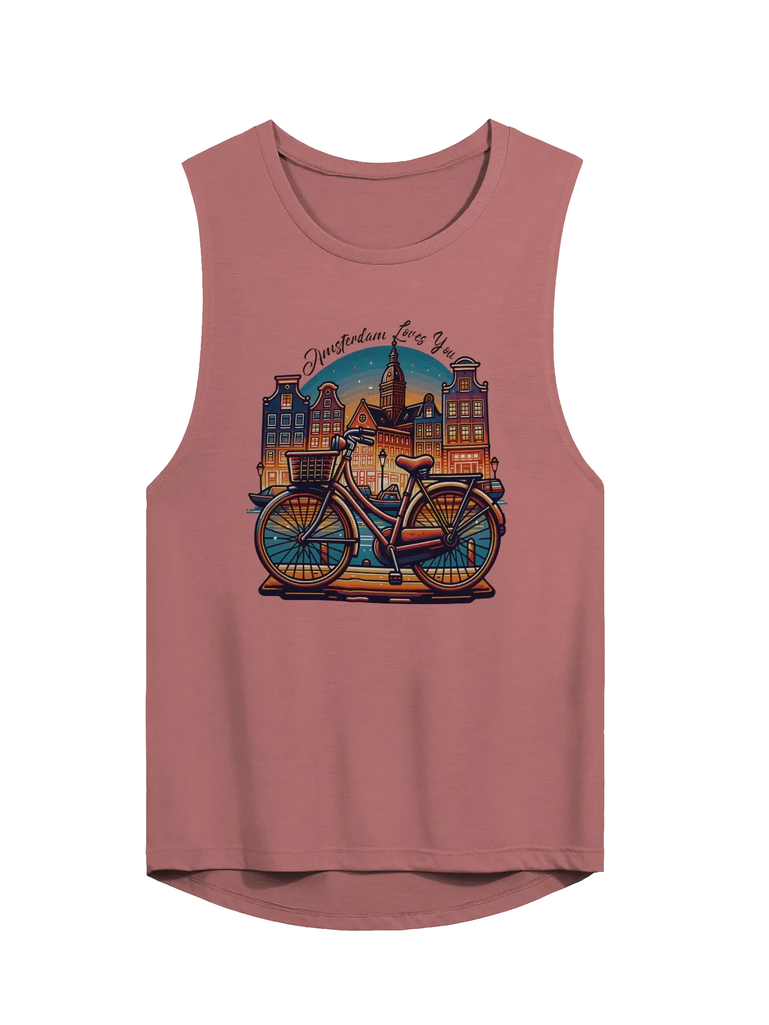 Amsterdam Loves You Women's Flowy Muscle Tank product image (1)