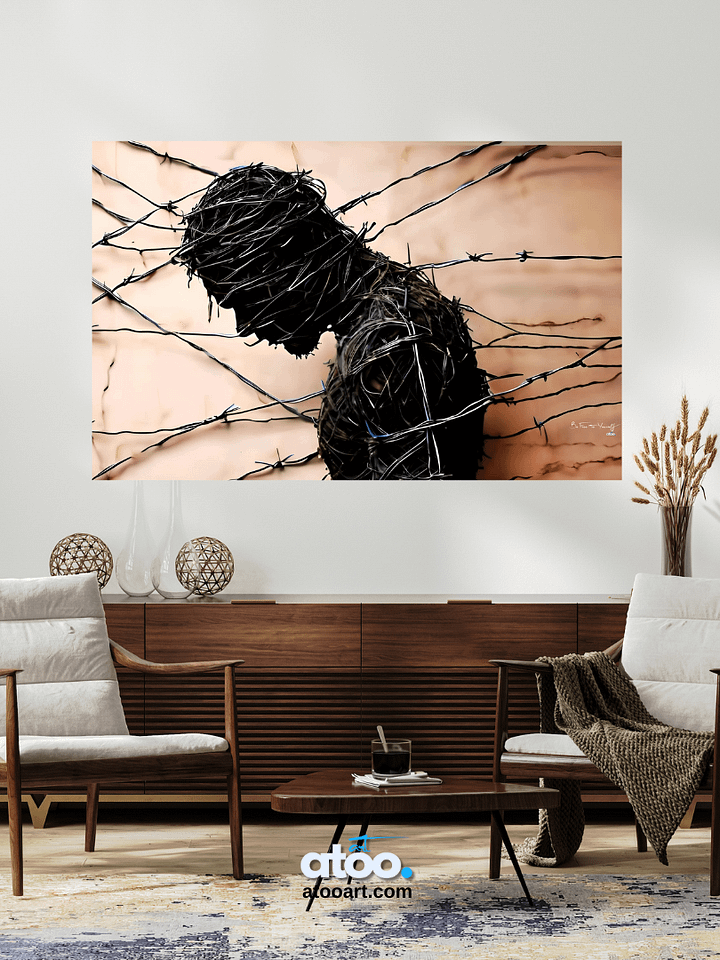 Be Free to Yourself Collection | Don't Think Too Much | Canvas Painting product image (2)