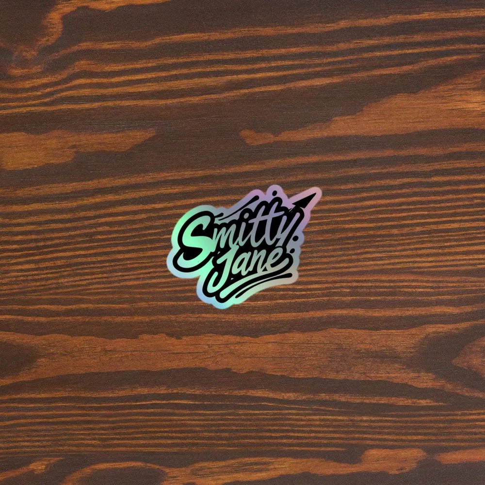 'smittyjane' holographic sticker :) product image (3)