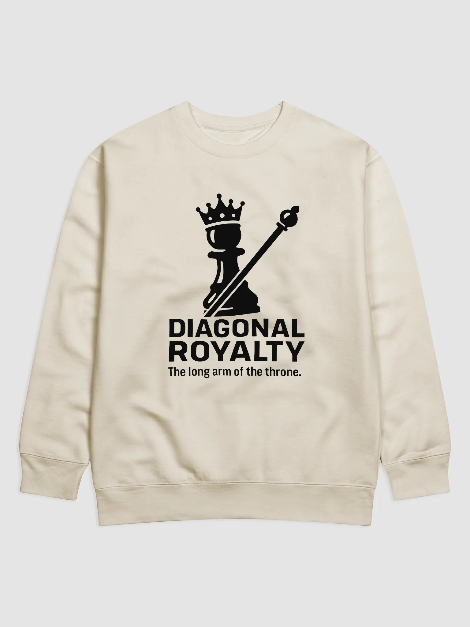 Diagonal Royalty - Premium Sweatshirt product image (3)