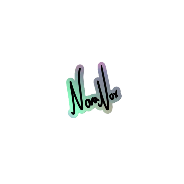 Nova Nox Holographic Sticker product image (1)
