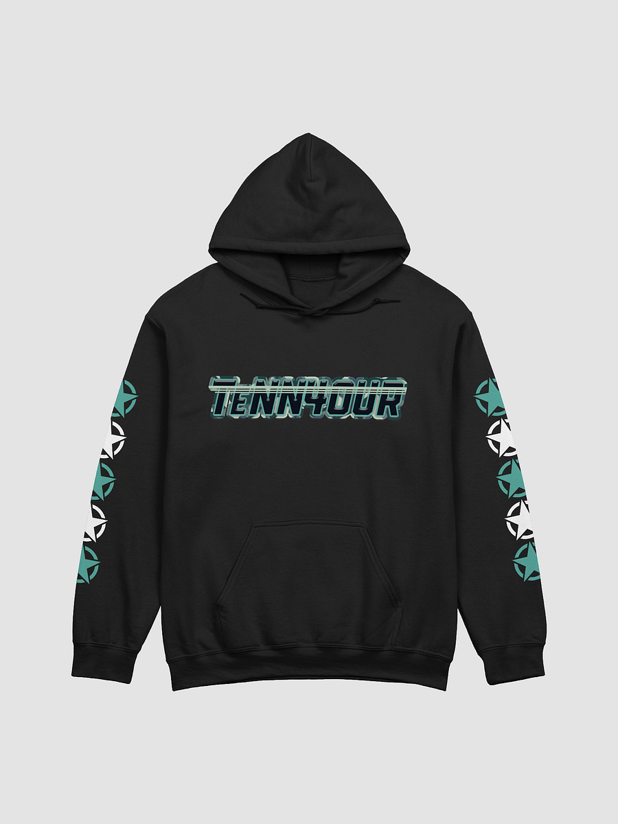 #TeNN4OURARMY Hoodie-Teal & White product image (1)