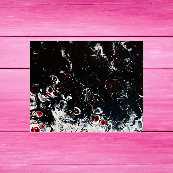 Red Eye Demons of the Darkness | Art Print product image (2)