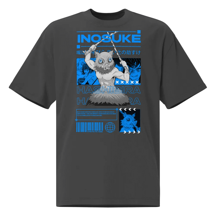 Inosuke Warrior Spirit Oversized Tee product image (1)