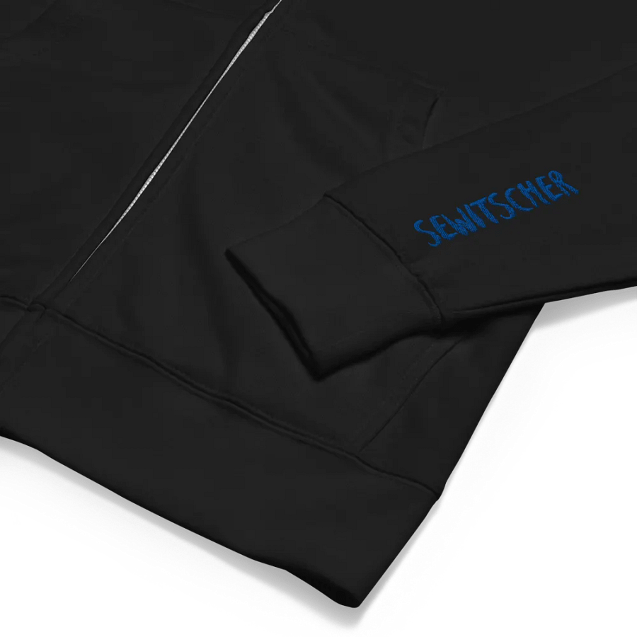 Sewitscher Blue Fleece Zip Up Hoodie product image (2)