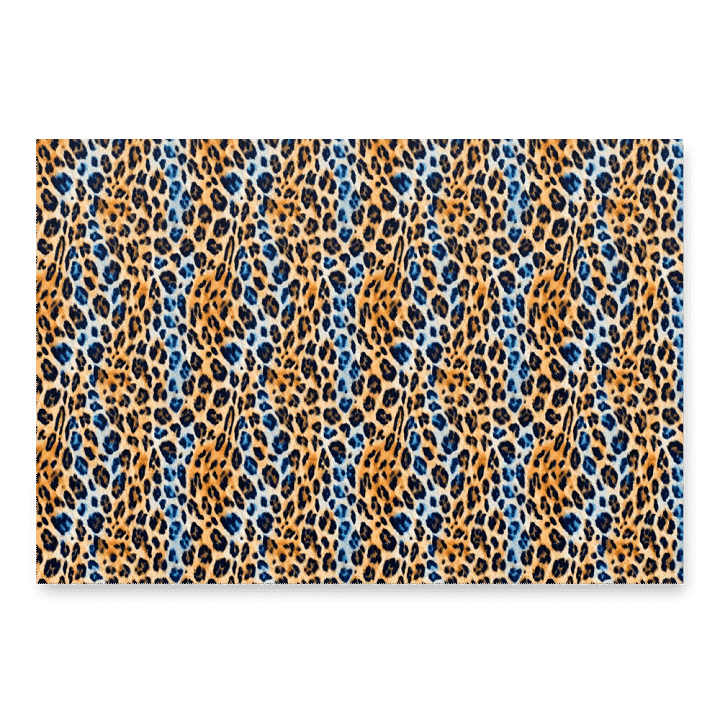 Blue Brown Leopard Paper Sheets product image (2)