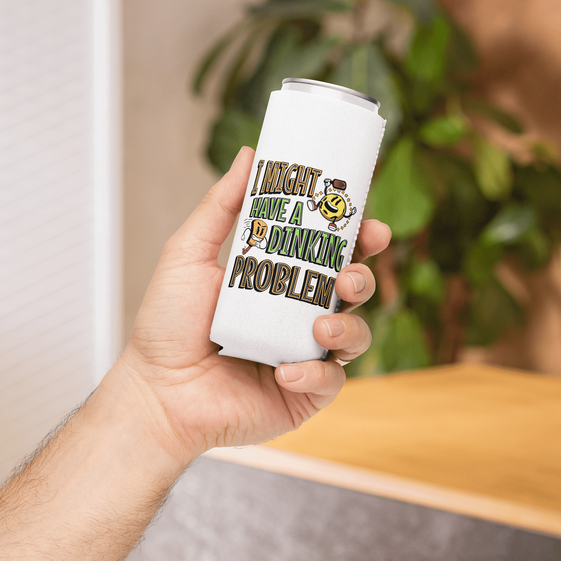 I Might Have A Dinking Problem Pickleball Playing Coozie product image (4)