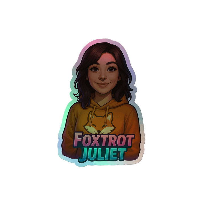 Fox Holographic Sticker Set product image (2)
