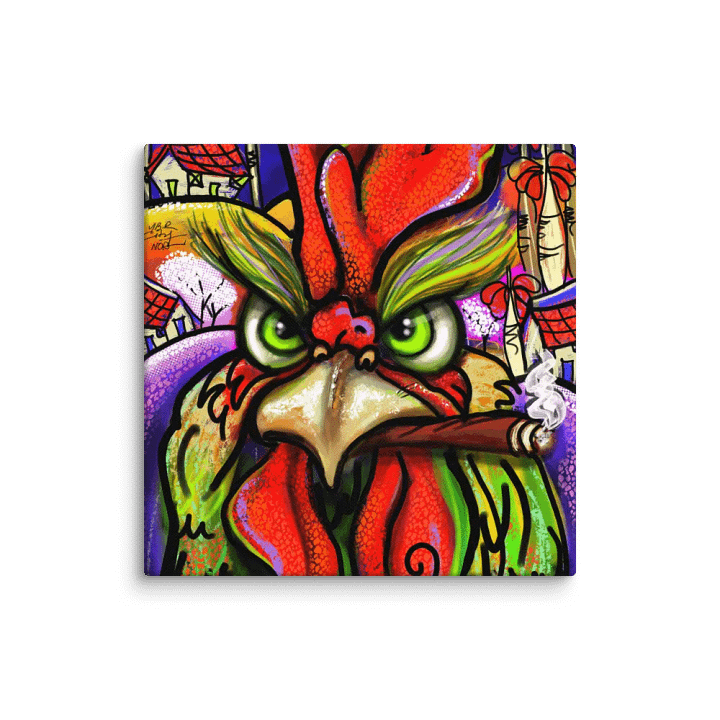 Vibrant Rooster Canvas Art product image (1)