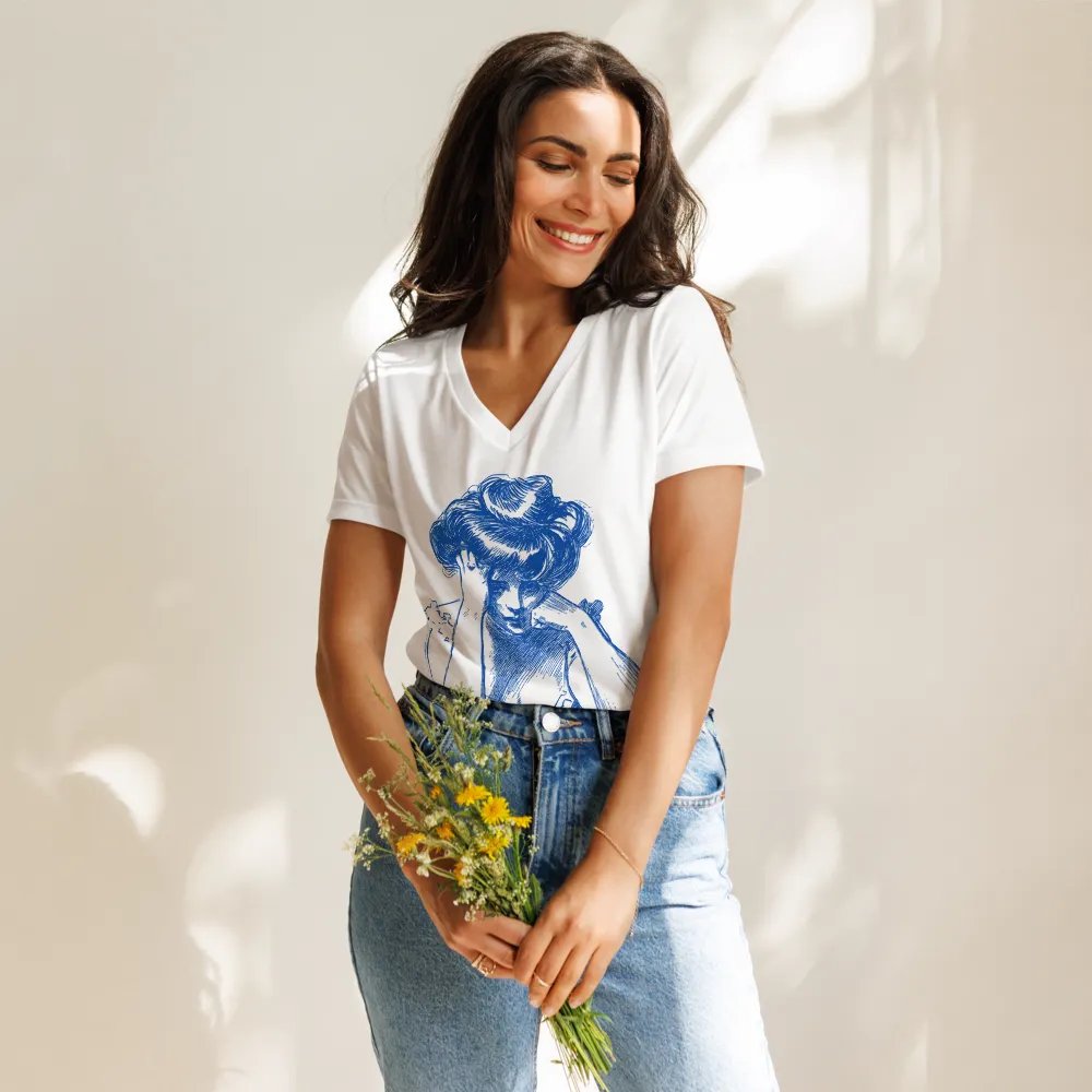 Renaissance Blues V-Neck Tee product image (11)