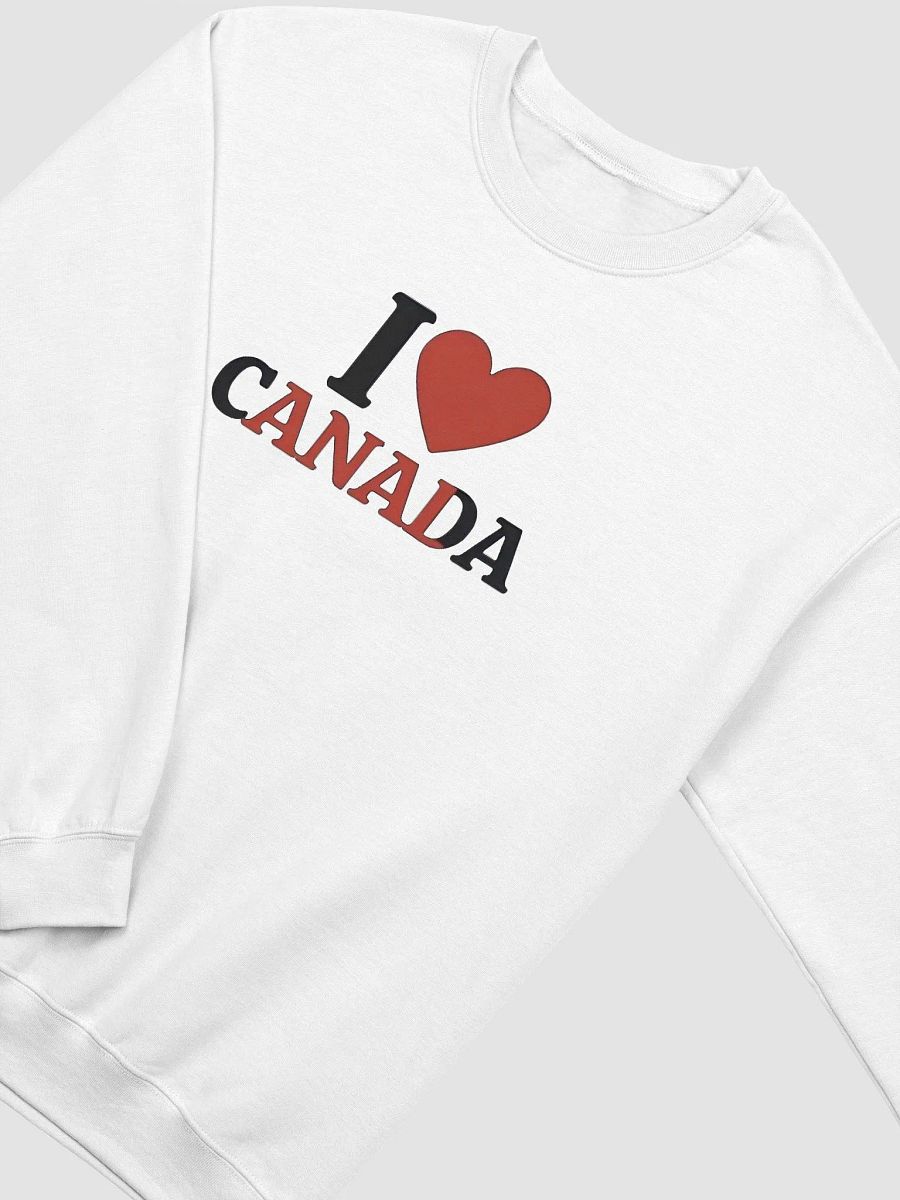 "I Love Canada Sweatshirt – Perfect for Proud Canadians" product image (2)