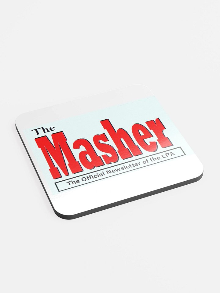 Masher / LPA Cork Coaster product image (2)
