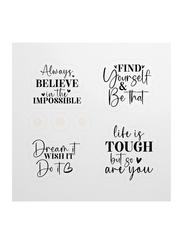 Positive Vibes Affirmation Stickers product image (2)