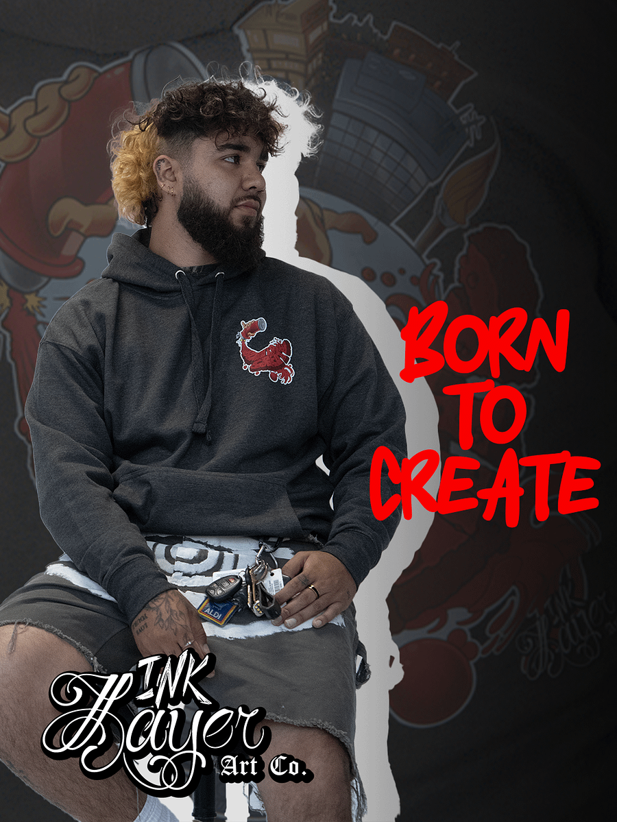 Born To Create Premium Hoodie product image (4)