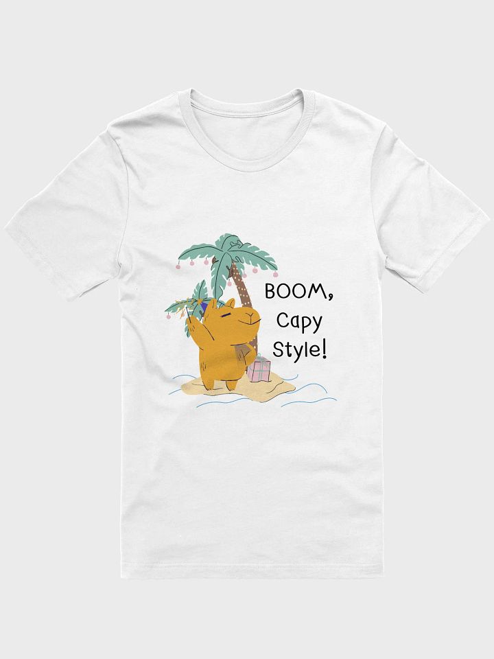 Boom! I’m Capy Cool – Funny Capybara Vibes T-Shirt product image (1)